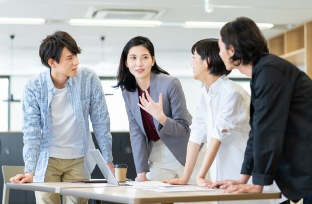 仕事中の様子