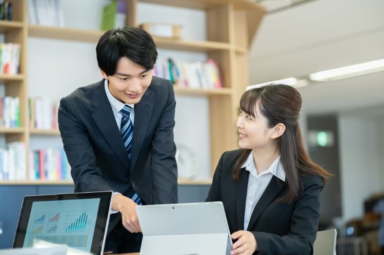 仕事中の様子